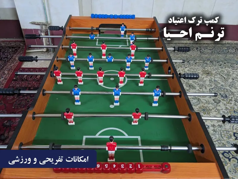 امکانات تفریحی و ورزشی کمپ ترنم احیا